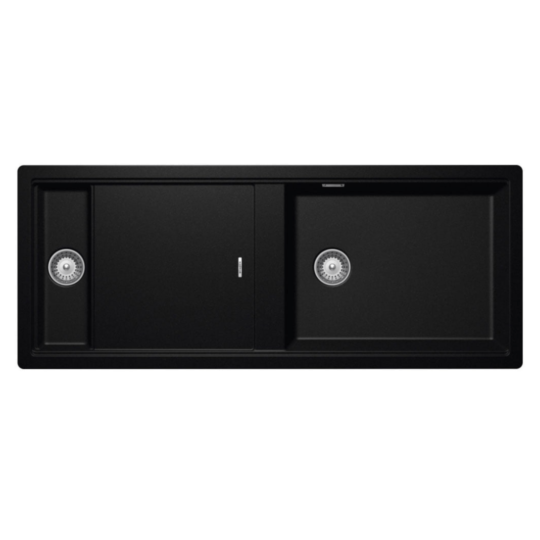 PILETA ALEMANA PREPSTATION D-150 - MAGNA (NEGRO INTENSO) - 114 x 46 cm PILETA ALEMANA PREPSTATION D-150 - MAGNA (NEGRO INTENSO) - 114 x 46 cm