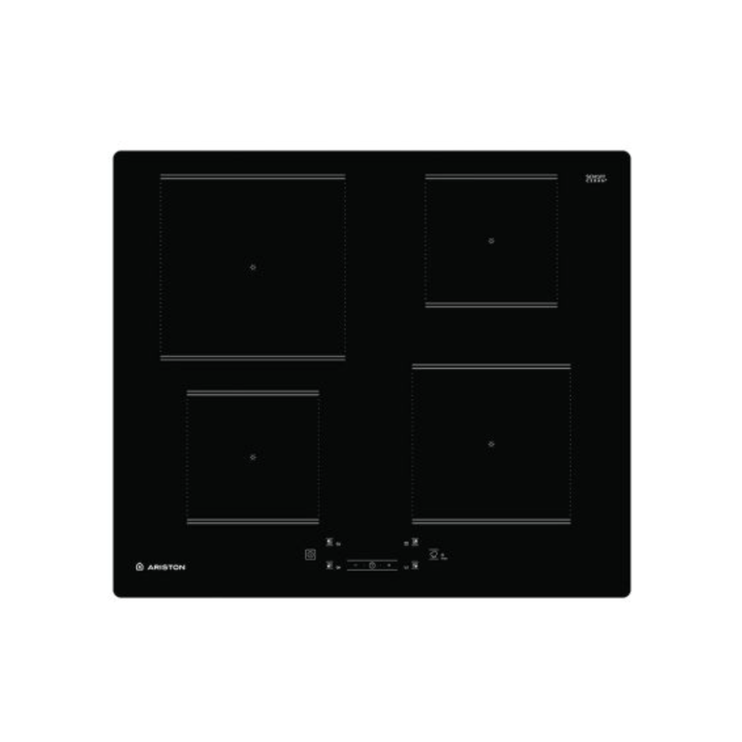 ANAFE ELÉCTRICO VITRO INDUCCIÓN ITALIANO ARISTON 60CM (NIA 641 B)