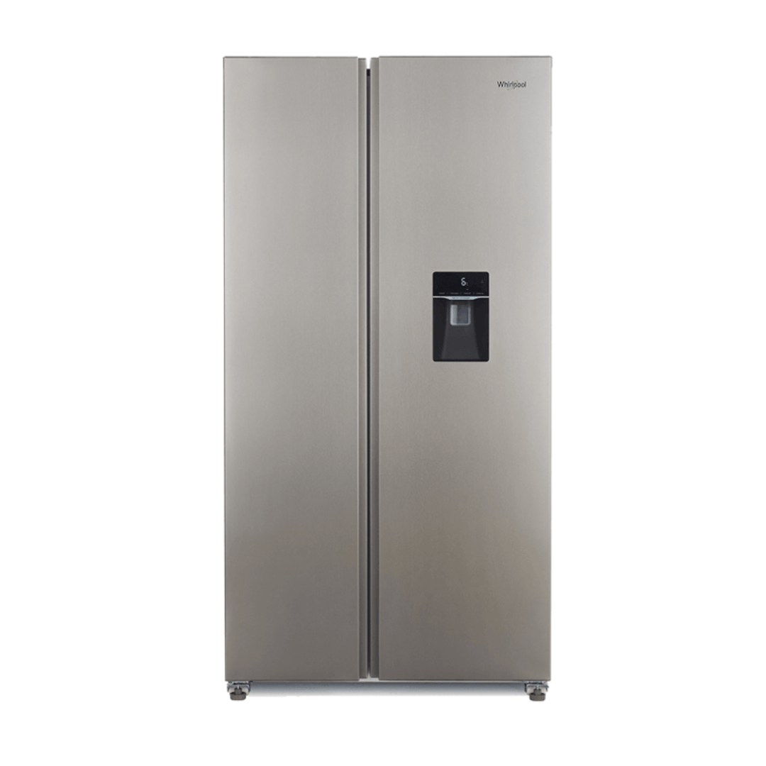 HELADERA WHIRLPOOL SIDE BY SIDE/ 518 LITROS/ NO FROST/ INVERTER/ EFICIENCIA ENERGÉTICA A++/ WRS955FWMS