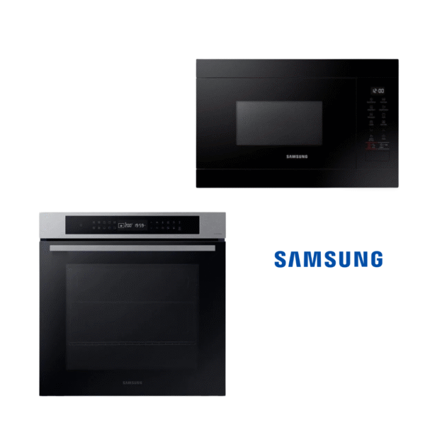 TORRE SAMSUNG 04: : HORNO ELÉCTRICO (NV7B4040VAS) + MICROONDAS (MG22M8054AK)