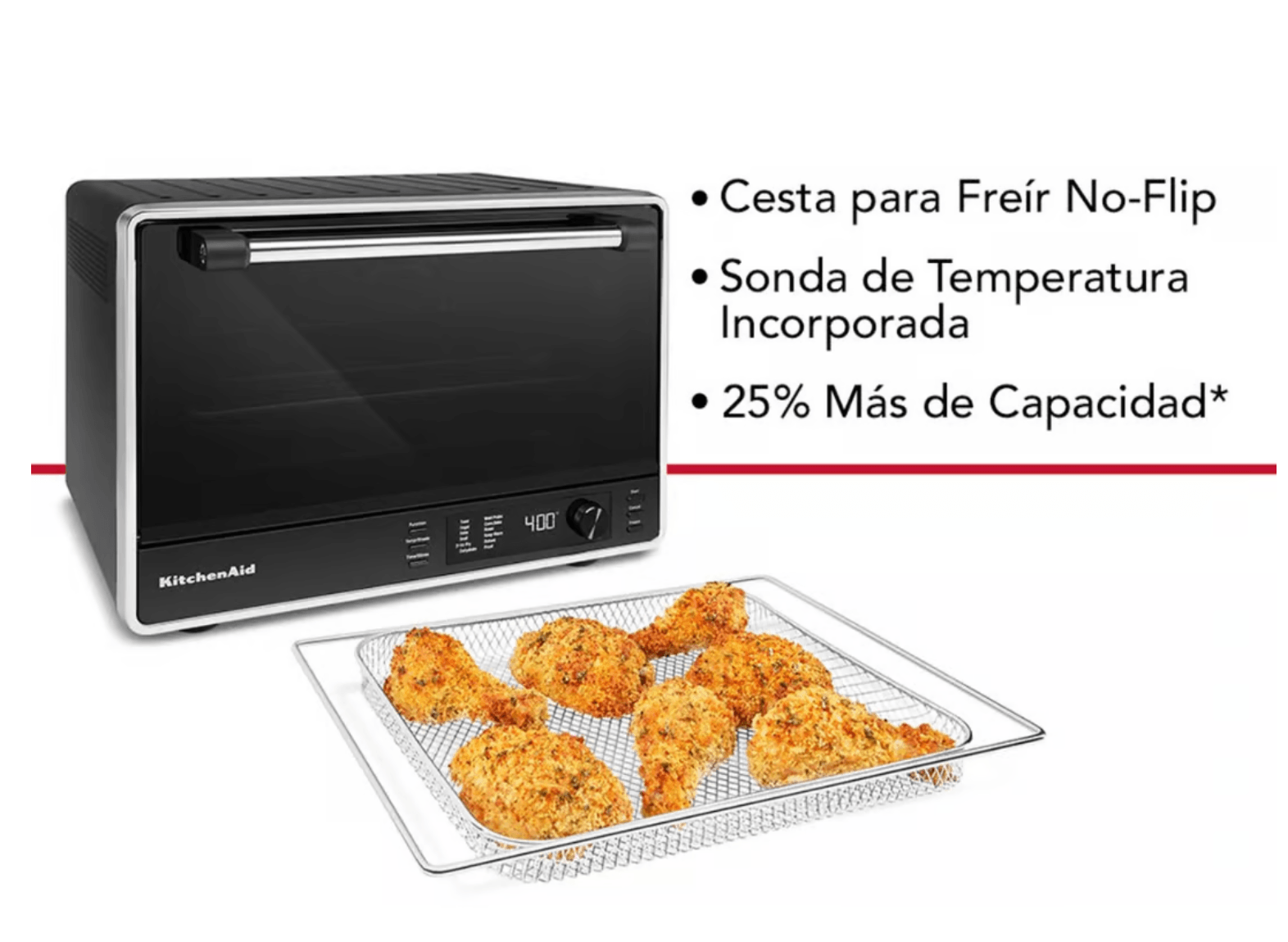 Horno Kitchenaid RKCO224RBM 2