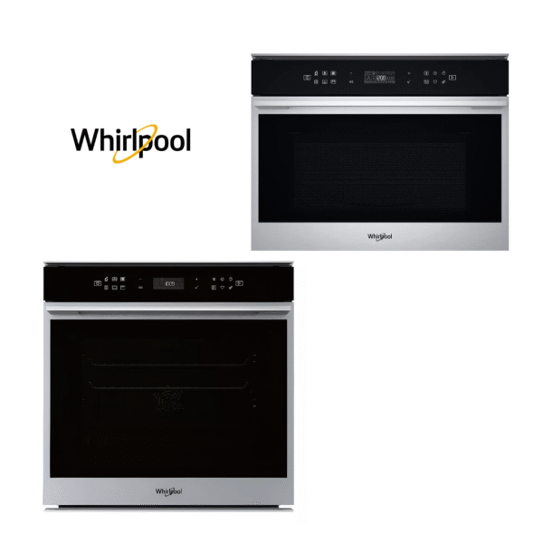 Torre WCollection Silver: horno empotrable eléctrico 73 lts + Microondas empotrable 40 lts
