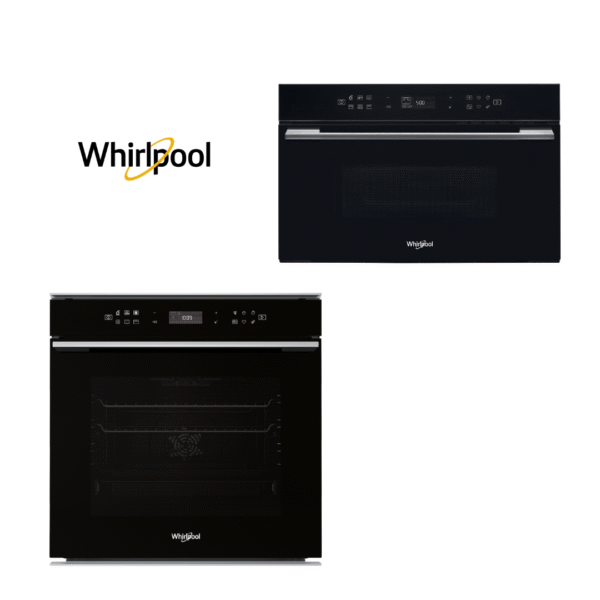 Torre WCollection Black: horno empotrable eléctrico 73 lts + Microondas empotrable 31 lts