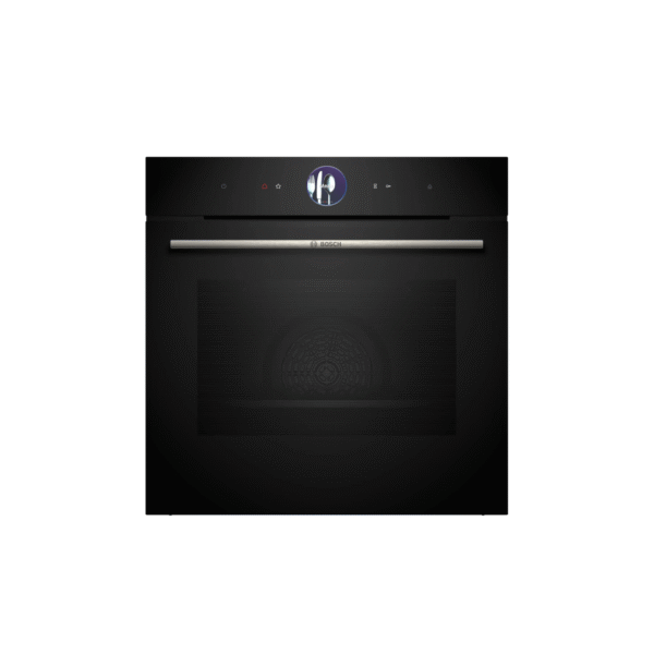 Horno empotrable Bosch 71lts con Vapor Serie 8 negro HRG7361B1