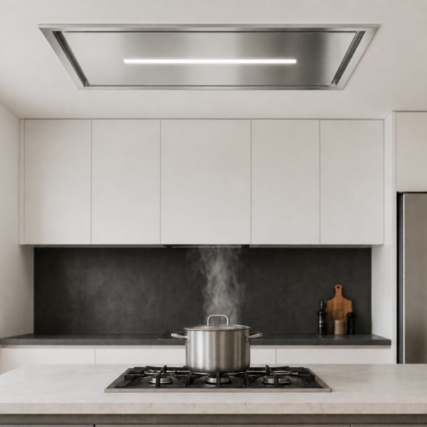 Campana de techo italiana Sirius SLT 971  90CM INOX