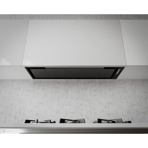 Campana embutida italiana Sirius SM 927 85CM negro