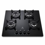 Anafe a gas Electrolux 4 hornallas – Cristal negro – GC60M