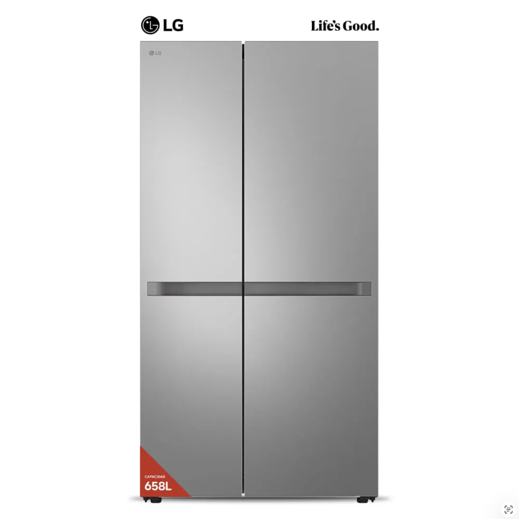 Heladera Side by Side LG │ 658L │ Door Cooling+ │ Smart Inverter │ GS66MPPT