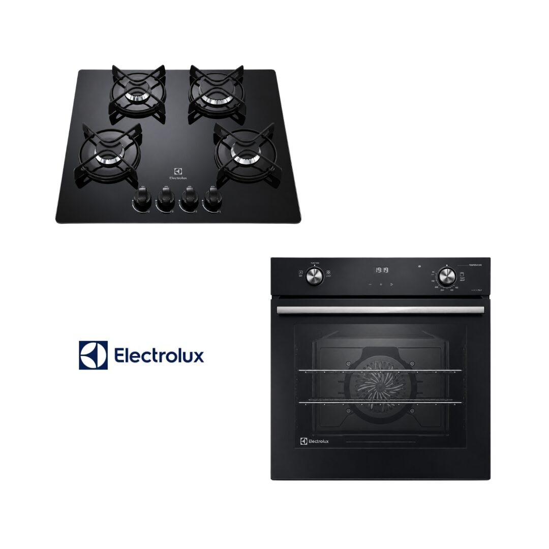 COMBO GAS ELECTROLUX: Horno a gas 80L OE8GH + Anafe a gas 60cm GC60M