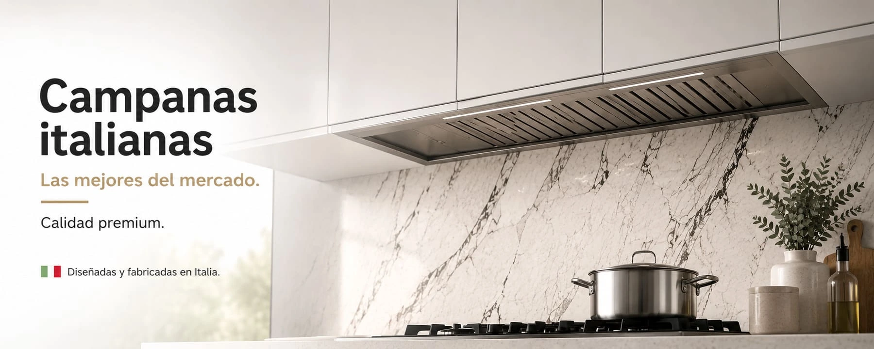 Campanas de cocina embutidas — Kaliteknos Campanas de cocina embutidas — Kaliteknos