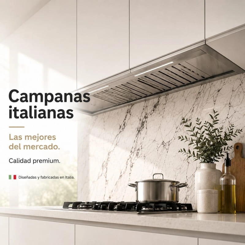 Campanas de cocina embutidas — Kaliteknos Campanas de cocina embutidas — Kaliteknos