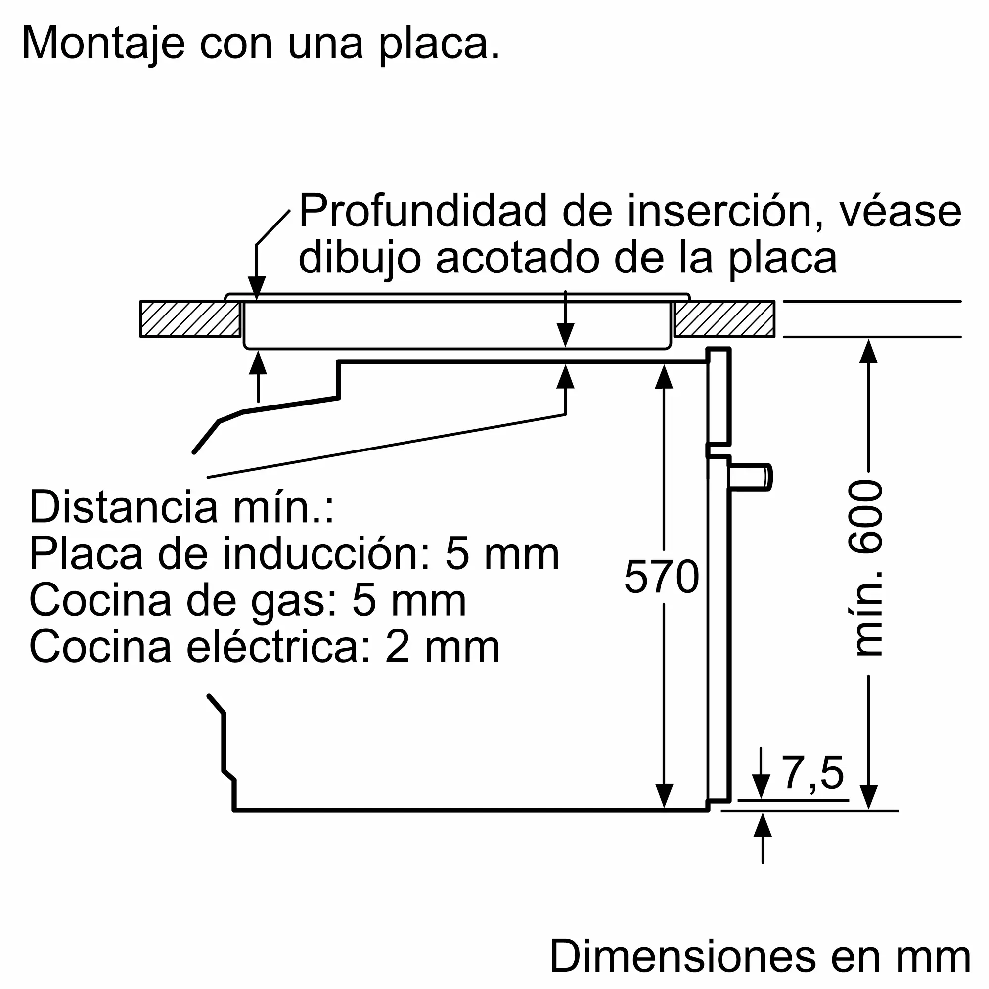 Horno Eléctrico Empotrable Bosch Serie 4 HRG572ES3 71 Litros con Vapor, Air Fry y Limpieza Pirolítica – Inox