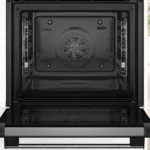 Horno Eléctrico Empotrable Bosch Serie 4 HRG572ES3 71 Litros con Vapor, Air Fry y Limpieza Pirolítica – Inox