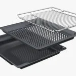 Horno Eléctrico Empotrable Bosch Serie 4 HRG572ES3 71 Litros con Vapor, Air Fry y Limpieza Pirolítica – Inox