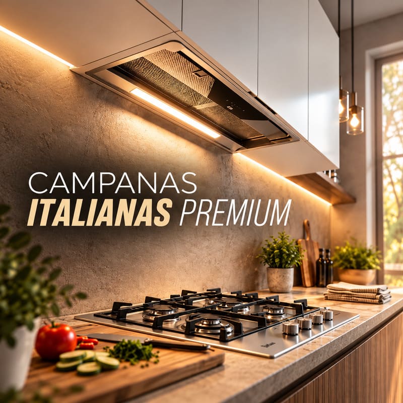 Campanas de cocina embutidas — Kaliteknos Campanas de cocina embutidas — Kaliteknos