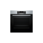 Horno Eléctrico Empotrable Bosch Serie 4 HRG572ES3 71 Litros con Vapor, Air Fry y Limpieza Pirolítica – Inox