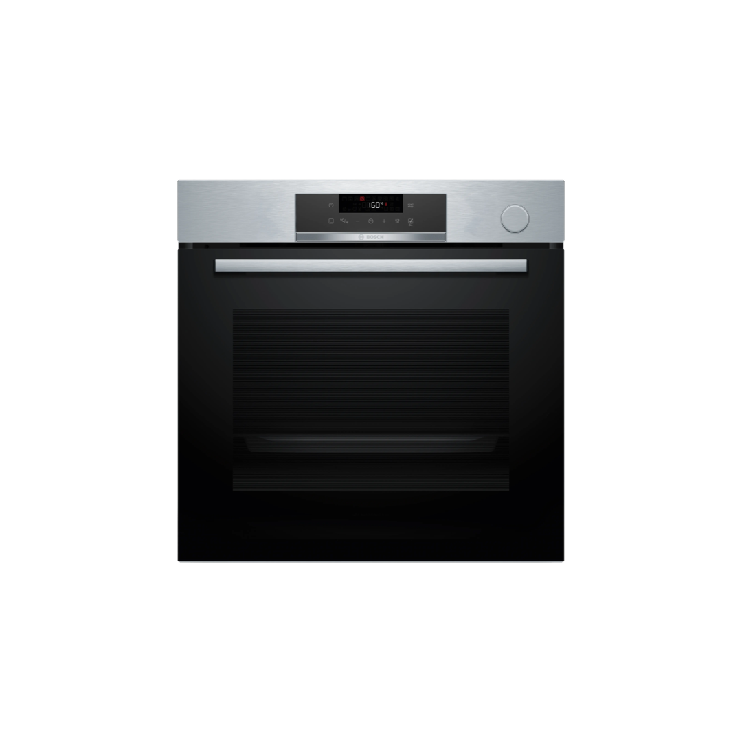 Horno Eléctrico Empotrable Bosch Serie 4 HRG572ES3 71 Litros con Vapor, Air Fry y Limpieza Pirolítica – Inox